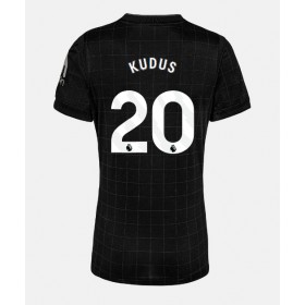 Tottenham Hotspur Mohammed Kudus #20 Borta Kläder Dam 2025-26 Kortärmad